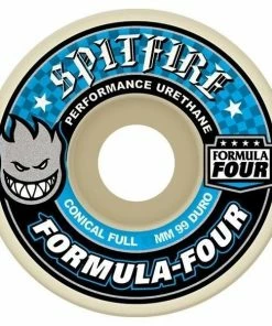 SPITFIRE - FORMULA FOUR CONICAL FULL SKATEBOARD WHEELS: 53mm X 99a Skateboarding