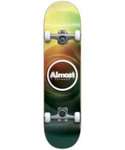 Skateboarding ALMOST - BLUR RESIN COMPLETE SKATEBOARD. 7.75"