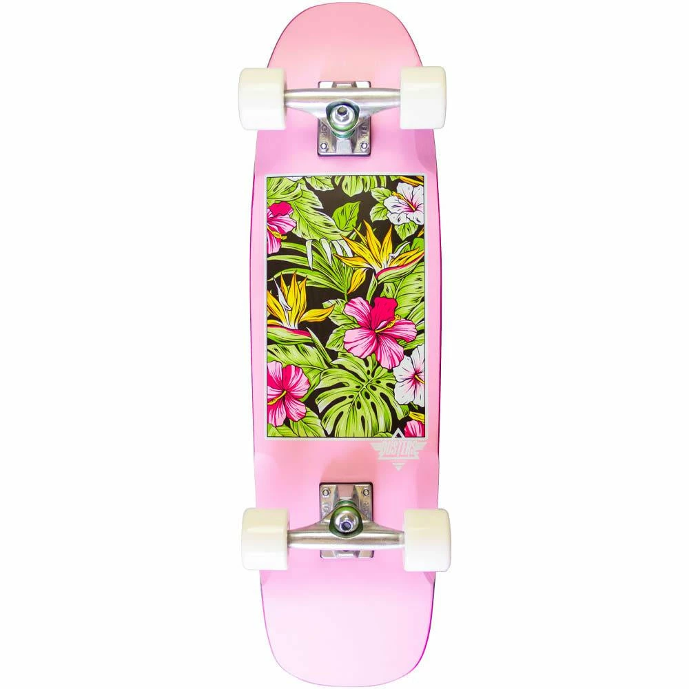DUSTERS - TROPIC CRUISER COMPLETE SKATEBOARD PINK 29" Cruisers, Longboards And Surf Skates 1 DUSTERS - TROPIC CRUISER COMPLETE SKATEBOARD PINK 29" Cruisers, Longboards And Surf Skates