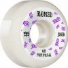 Skateboarding BONES - 100's WHITE ORIGINAL FORMULA V5 55MM X 100A WHEELS
