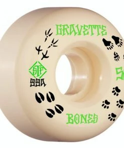 Skateboarding BONES - STF GRAVETTE TRAPPER V2 52MM X 99A WHEELS