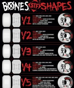 Bones - STF Gustavo Bed-Stuy 53mm X 103a V1 Wheels Skateboarding