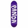 Skateboarding PANDA - LOGO SKATEBOARD DECK 7.75"