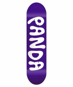 Skateboarding PANDA - LOGO SKATEBOARD DECK 7.75"