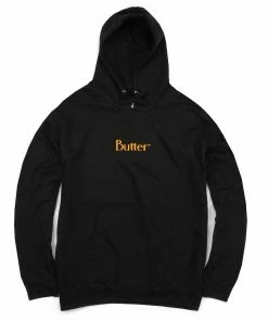Hoodies Butter Goods Classic Logo Hood - Black