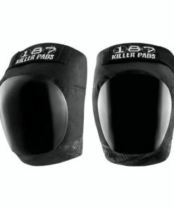 187 - PRO KNEE PADS: BLACK/BLACK Trucks