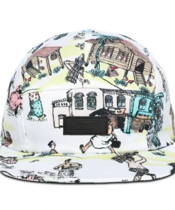 VANS X KIDE - DAVIS 5 PANEL CAP. WHITE Trucks