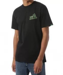 T-Shirts Vans X Shake Junt Chicken Waffle SST Black