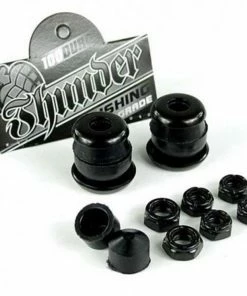Skateboarding THUNDER - BUSHING UPGRADE / REBUILD KIT: 100 DURO BLACK