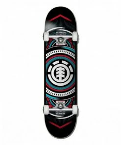 ELEMENT - HATCHED COMPLETE SKATEBOARD: 8" Completes