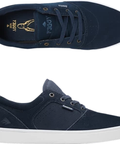 Emerica Figgy Dose Shoe Navy/White