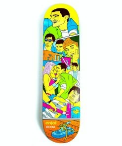 ENJOI - DIDRIK "DEEDZ" GALASSO WEEKEND AT LOUIES R7 SKATEBOARD DECK. 8.0"