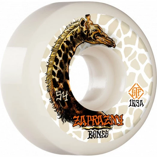 BONES - STREET TECH FORMULA V5 SIDECUT SKATE WHEELS. ZAPRAZNY / GIRAFFE. 54MM X 103A Skateboarding 1 BONES - STREET TECH FORMULA V5 SIDECUT SKATE WHEELS. ZAPRAZNY / GIRAFFE. 54MM X 103A Skateboarding