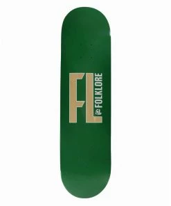 Skateboarding FOLKLORE - WARM PRESS TECH SKATE DECK. 8.0