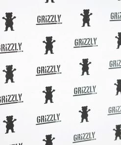 Griptape Grizzly Grip Sheet - Stamp White 5 Griptape Grizzly Grip Sheet - Stamp White