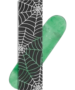 HARD LUCK - SPIDER WEB CLEAR PRINTED BLACK GRIPTAPE SHEET Trucks