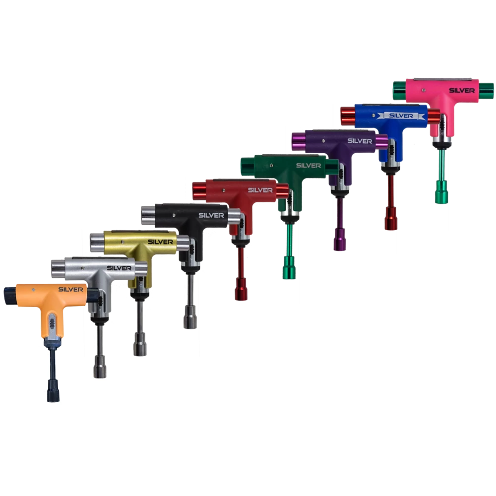 Trucks SILVER - PREMIUM SKATEBOARD TOOL 1 Trucks SILVER - PREMIUM SKATEBOARD TOOL