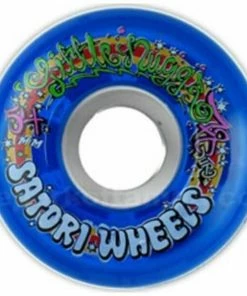 SATORI - LIL NUGZ BLUE SKATEBOARD WHEELS. 54MM X 78A Skateboarding