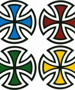 Stickers INDEPENDENT - CUT CROSS STICKER. LARGE 8"