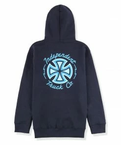Trucks Independent Neon Cross Youth Pop Hood