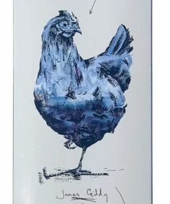 Skateboarding MOMENTUM - ART SERIES. JAMES GIDDY CHOOK SKATE DECK. 8.0"
