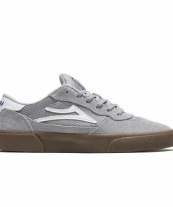 LAKAI - CAMBRIDGE MENS SHOES: LIGHT GREY Trucks