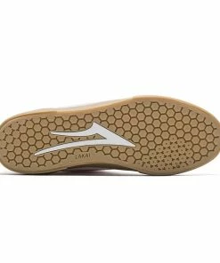 LAKAI - CAMBRIDGE MENS SHOES. WHITE/RED