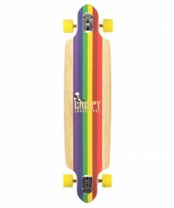 Skateboarding CRISPY - DROP THRU COMPLETE SKATEBOARD. 36"