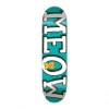 Meow Skateboards Logo Teal Deck 7.25"