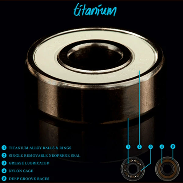 MODUS - TITANIUM SKATEBOARD BEARINGS 3 MODUS - TITANIUM SKATEBOARD BEARINGS