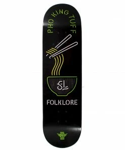 FOLKLORE - FIBRE TECH LITE NOODLES PHO KING TUFF SKATE DECK. 8.0" Skateboarding 6 FOLKLORE - FIBRE TECH LITE NOODLES PHO KING TUFF SKATE DECK. 8.0