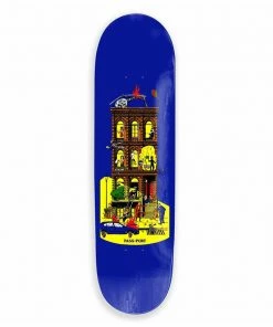 Skateboarding PASS~PORT - DAY & NIGHT SERIES. NIGHT SKATEBOARD DECK. 8.0"