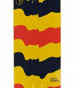 Decks Polar Hjalte Some Noses Deck - Black/ Yellow