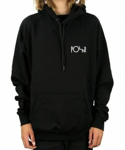Polar Stroke Hoodie - Black Hoodies