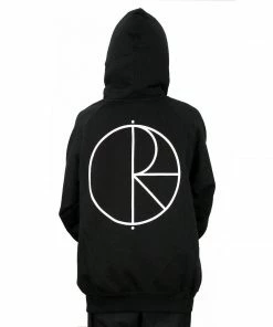 Polar Stroke Hoodie - Black Hoodies