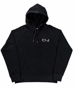 Polar Stroke Hoodie - Black Hoodies