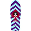 Skateboarding POWELL PERALTA - STEVE STEADHAM SKULL & SPADE REISSUE SKATEBOARD DECK: PURPLE/AQUA 10" X 30.125"