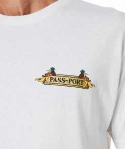 PASS~PORT TRICKLE DOWN TEE WHITE Trucks