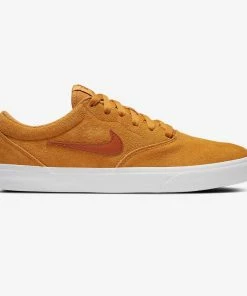 NIKE SB - CHARGE SUEDE SHOES CHUTNEY/TAWNEY-CHUTNEY-WHITE Trucks