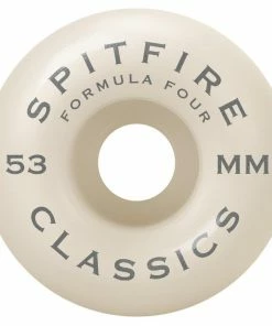 SPITFIRE - FORMULA FOUR CLASSIC SWIRL SKATEBOARD WHEELS: 53mm X 99a Skateboarding