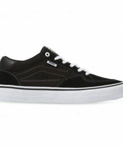 VANS - ROWAN PRO MENS SHOES: BLACK/WHITE