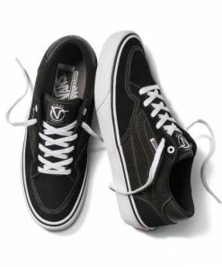 VANS - ROWAN PRO MENS SHOES: BLACK/WHITE