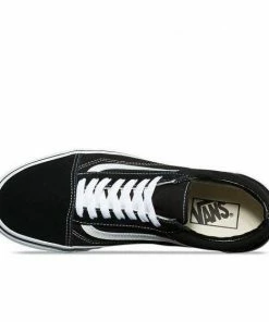 VANS - OLD SKOOL MENS SHOES. BLACK/WHITE Trucks