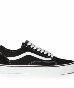 VANS - OLD SKOOL MENS SHOES. BLACK/WHITE Trucks