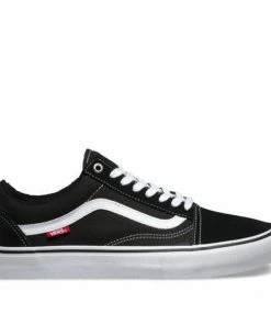 Trucks VANS - OLD SKOOL PRO MENS SHOES: BLACK/WHITE