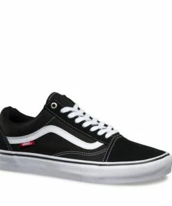 Trucks VANS - OLD SKOOL PRO MENS SHOES: BLACK/WHITE